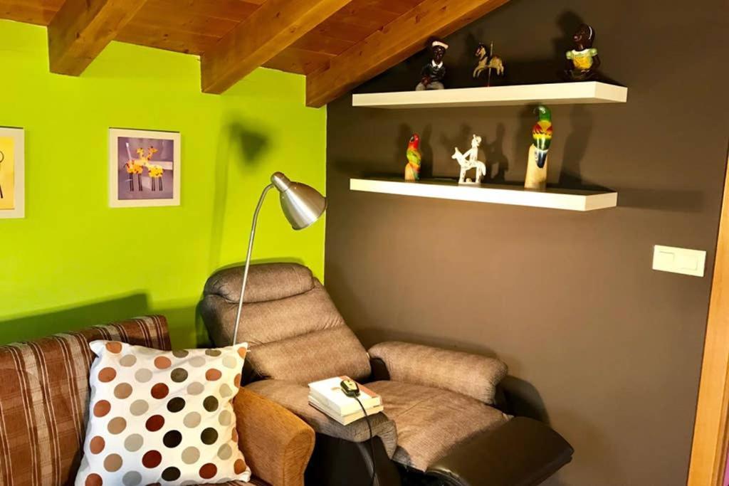 Tranquila Casita De Invitados En Vigo Con Chimenea Extérieur photo