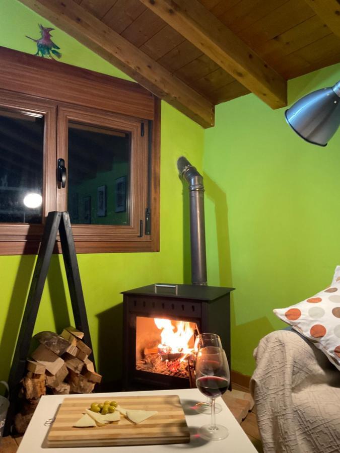 Tranquila Casita De Invitados En Vigo Con Chimenea Extérieur photo