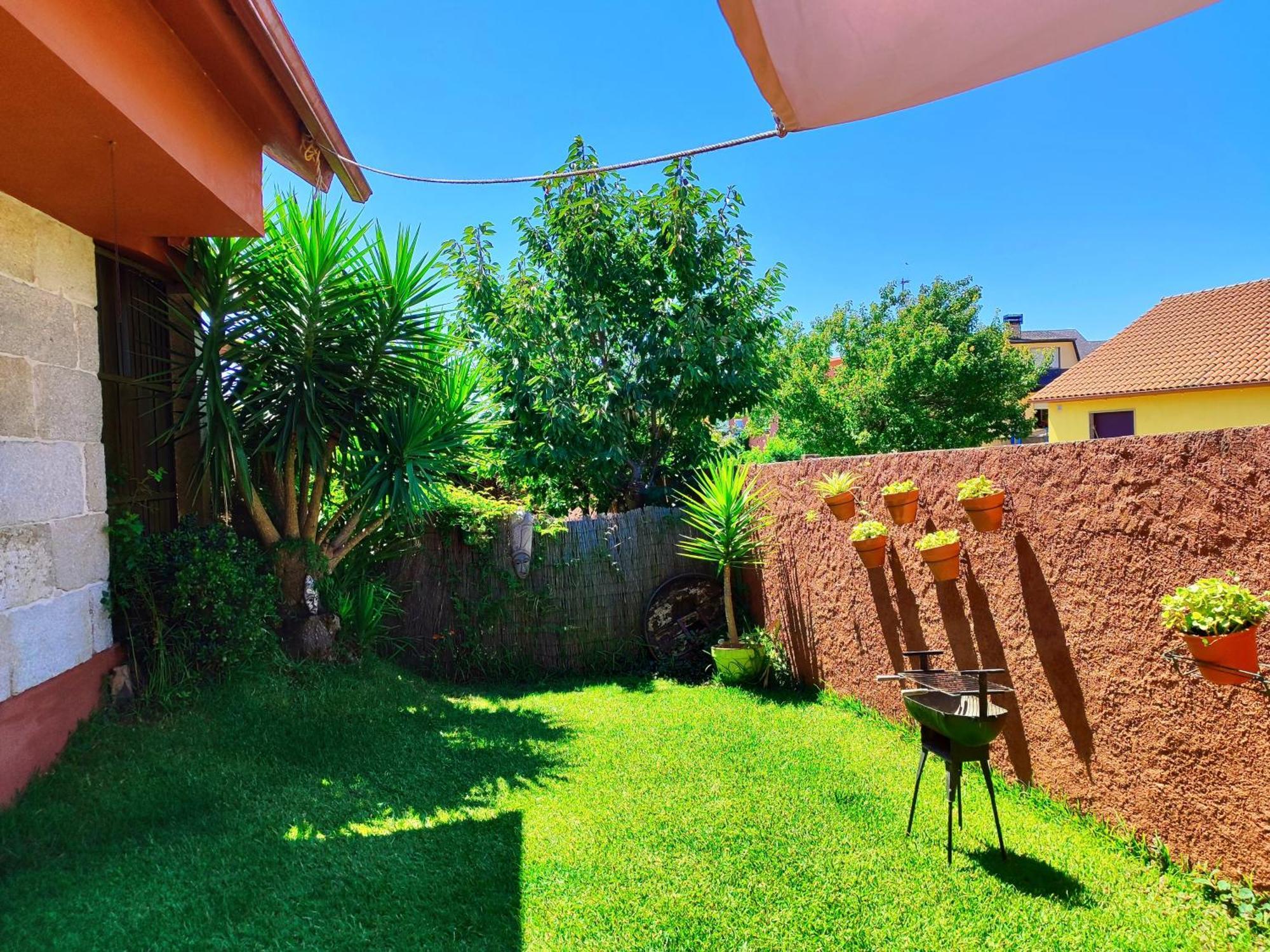 Tranquila Casita De Invitados En Vigo Con Chimenea Extérieur photo